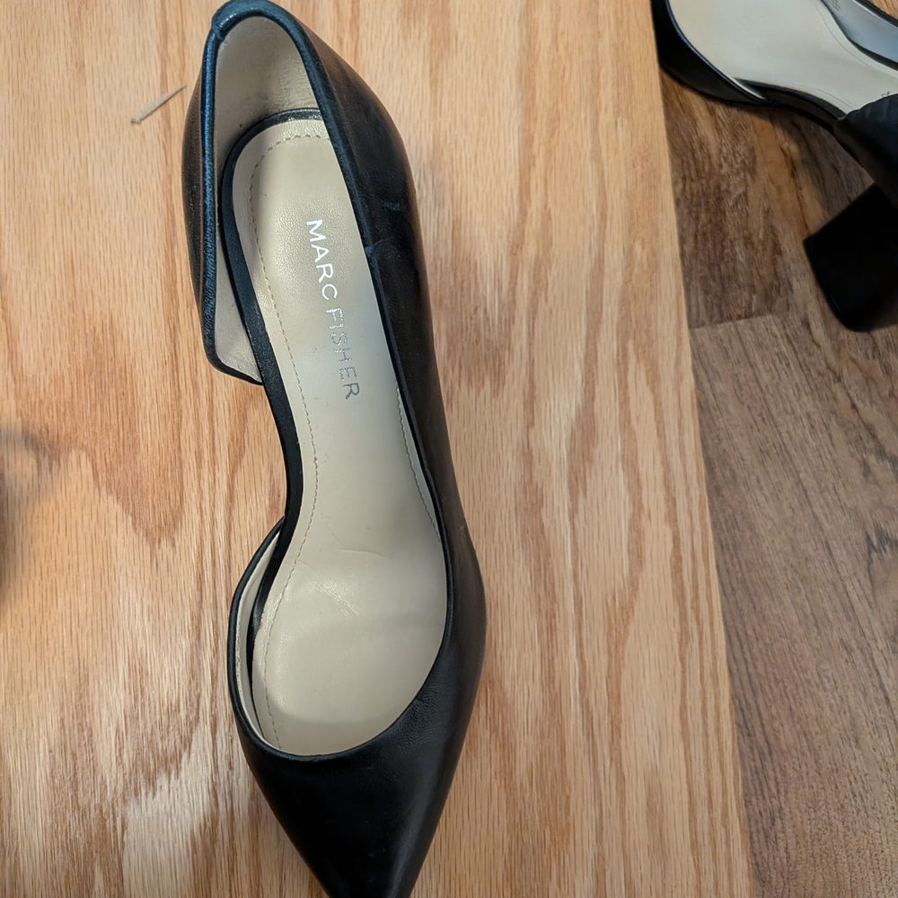 Marc Fisher Black Heels